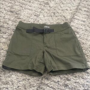 Olive Green Women's Shorts